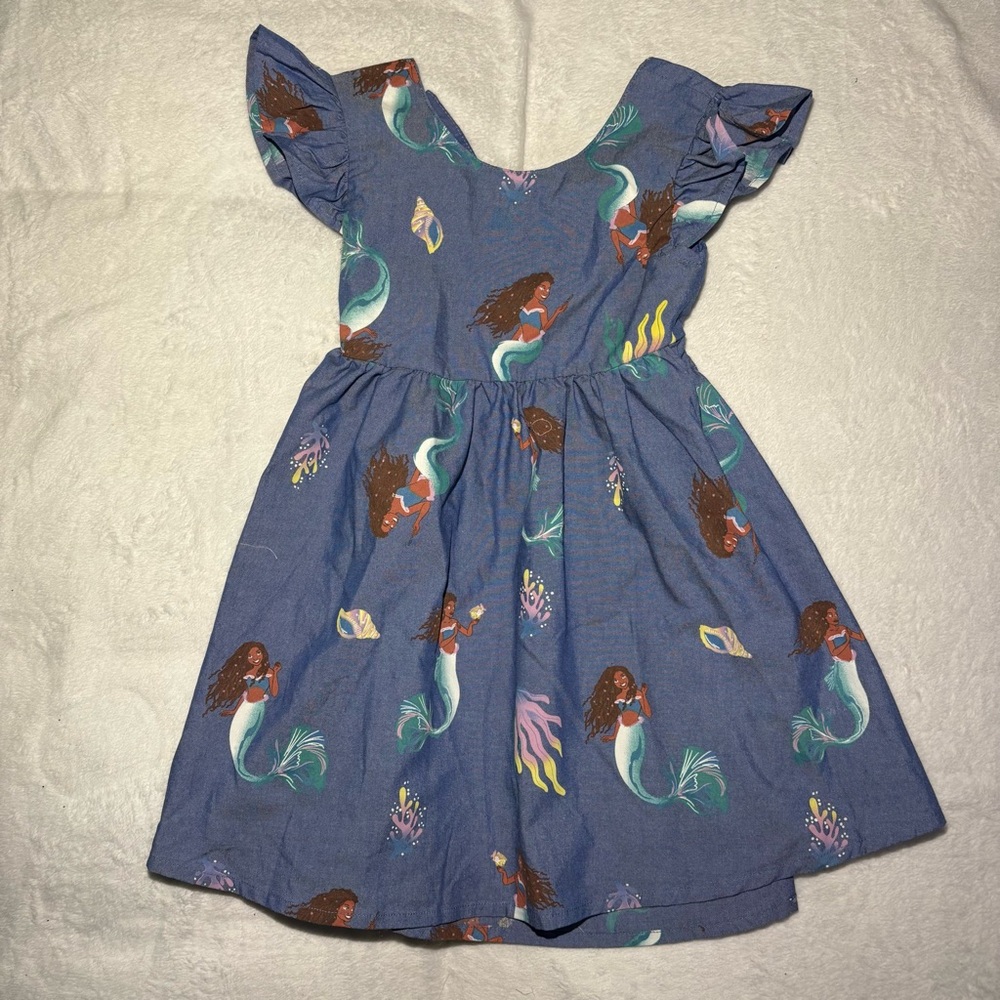 Disney little Mermaid Kids Dress 5T